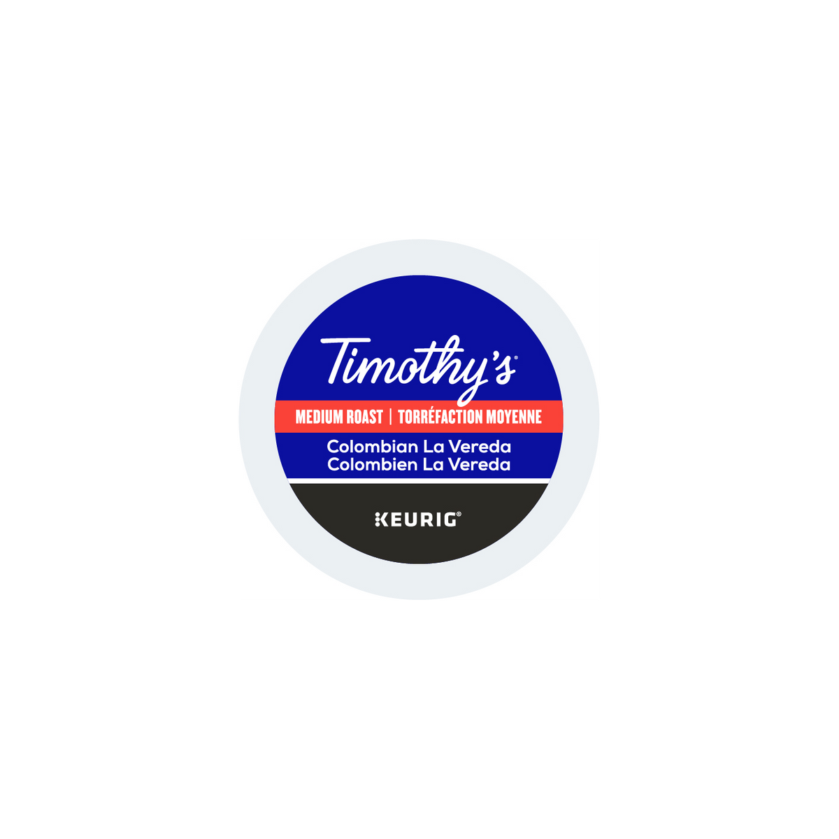 Timothy's Colombian La Vereda Medium Roast Coffee F1