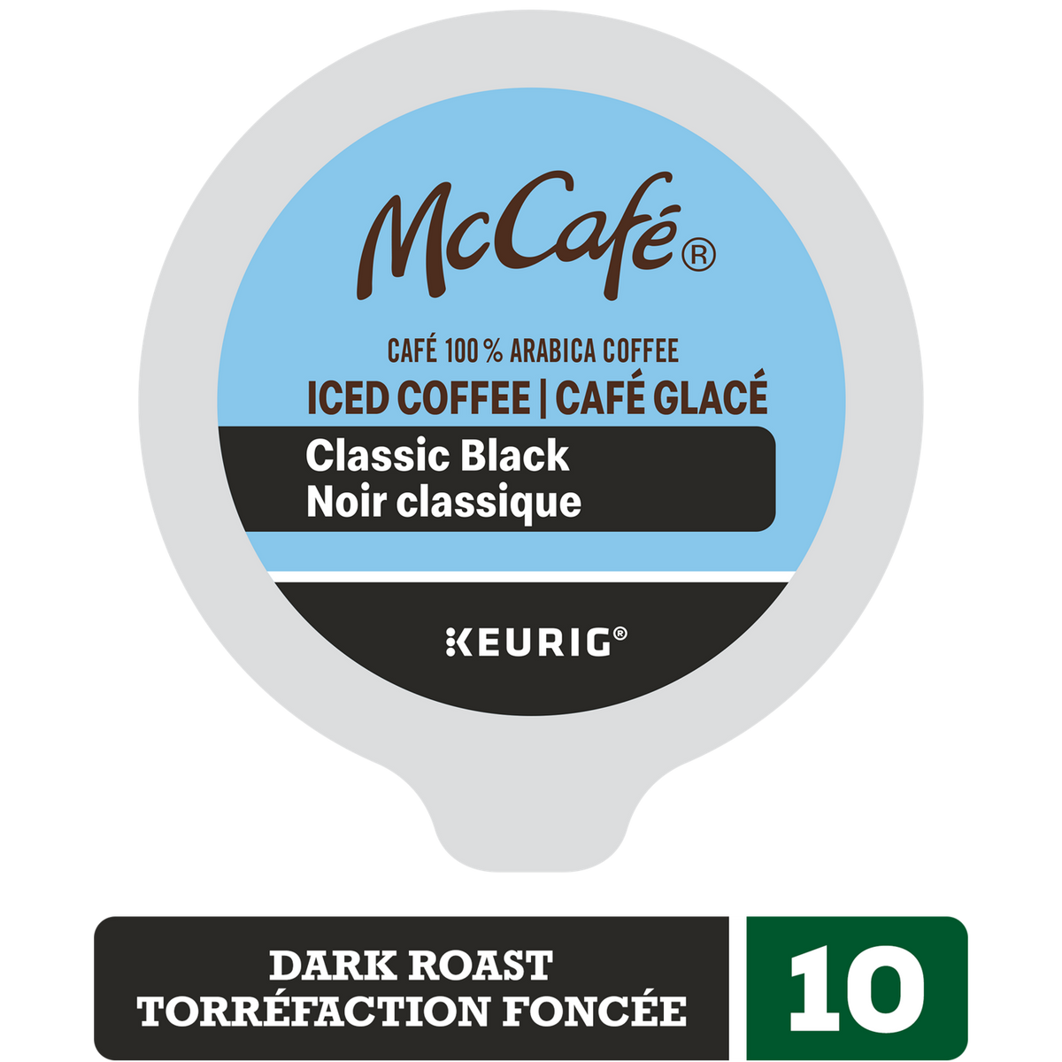 McCafé Classic Black Iced Coffee Dark Roast T9