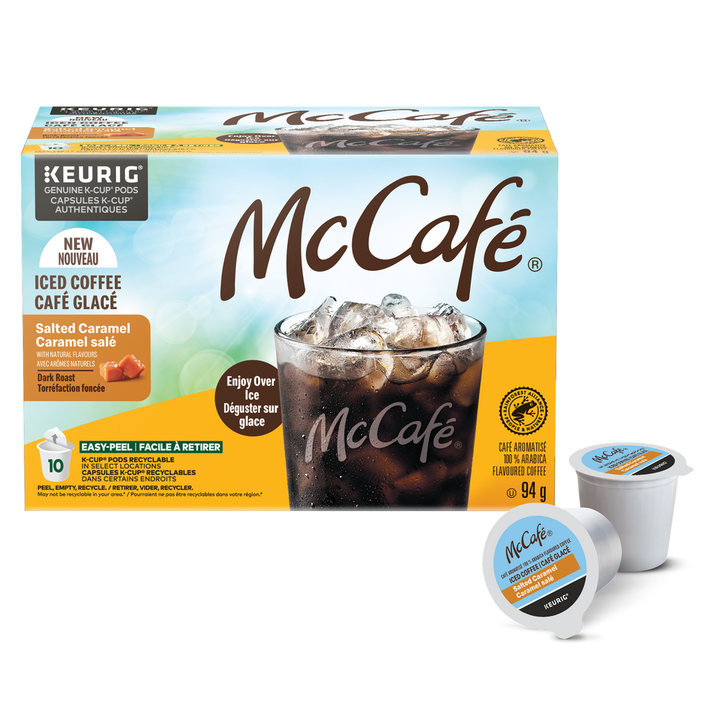 McCafé Salted Caramel Iced Coffee Q8