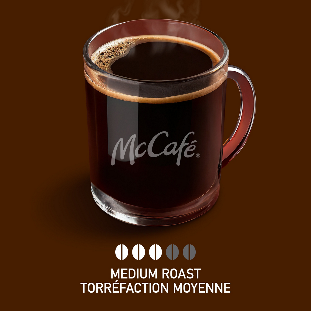 McCafé Premium Caramel Flavoured Medium Roast Ground Coffee G5