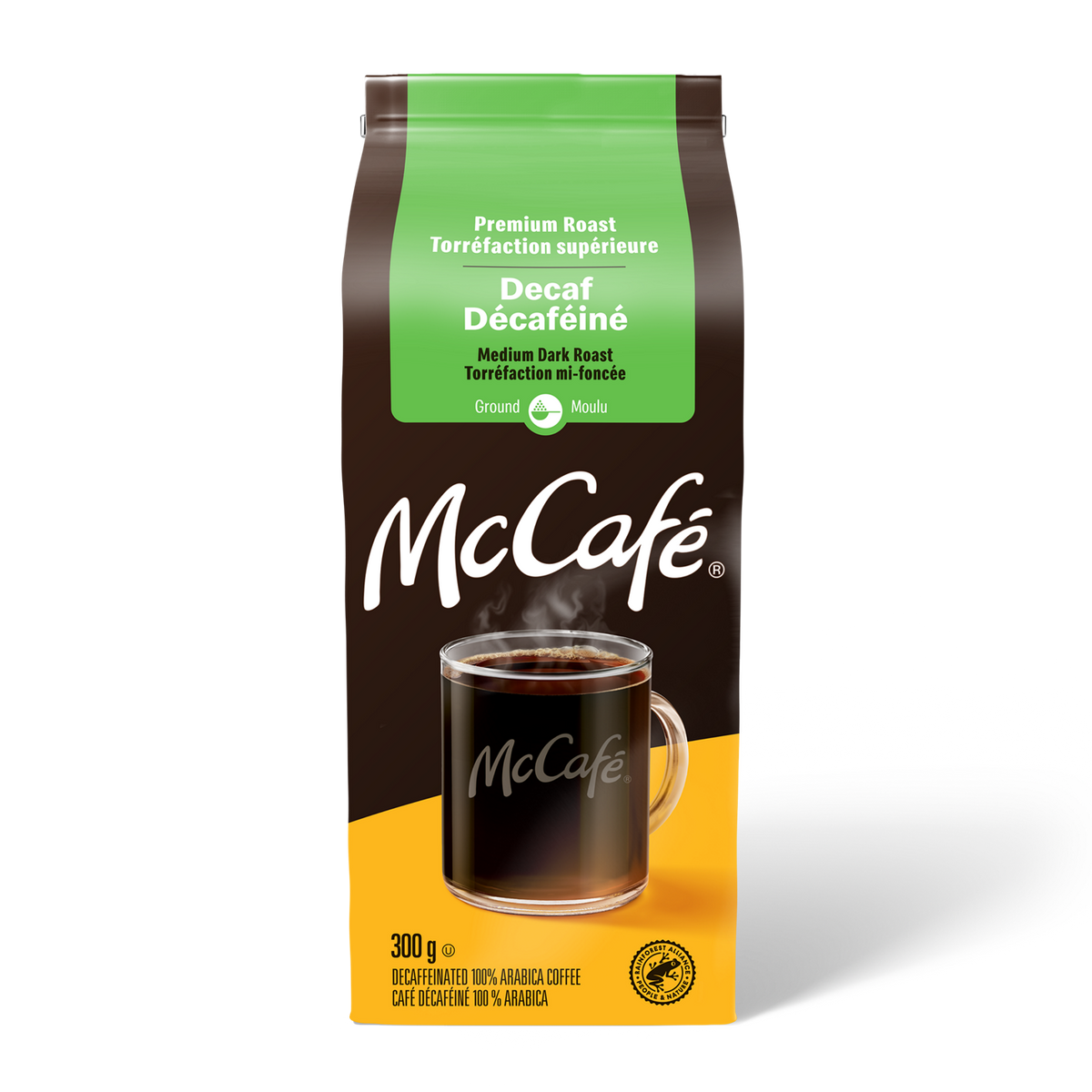McCafé Premium Medium Dark Roast Decaf Ground Coffee T5
