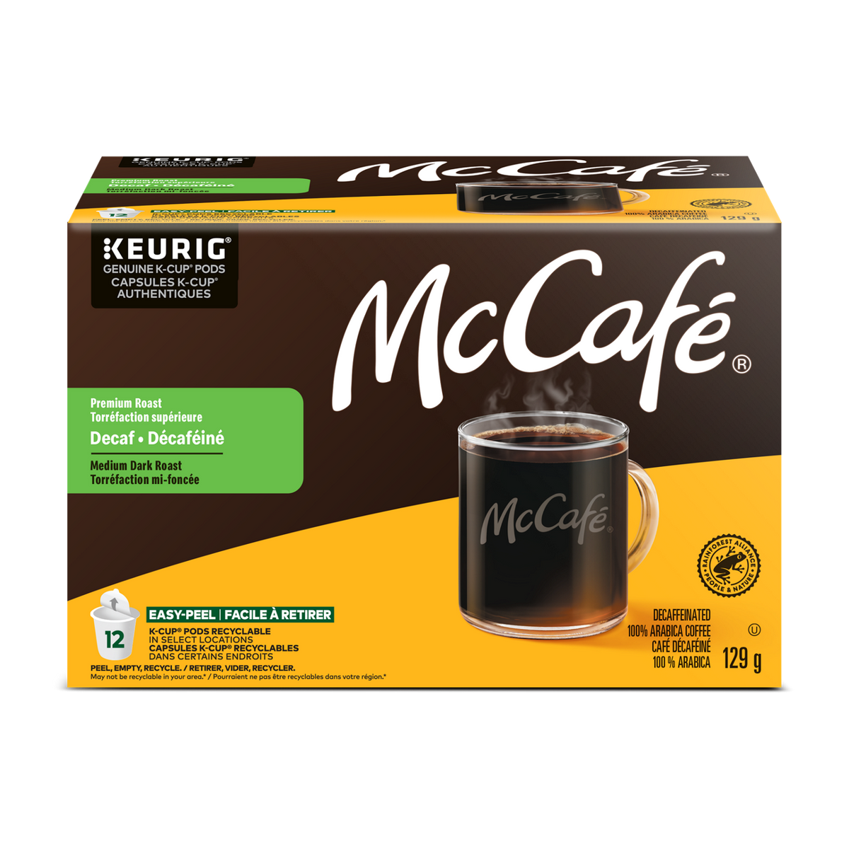 McCafé Premium Medium Dark Roast Decaf Coffee L6