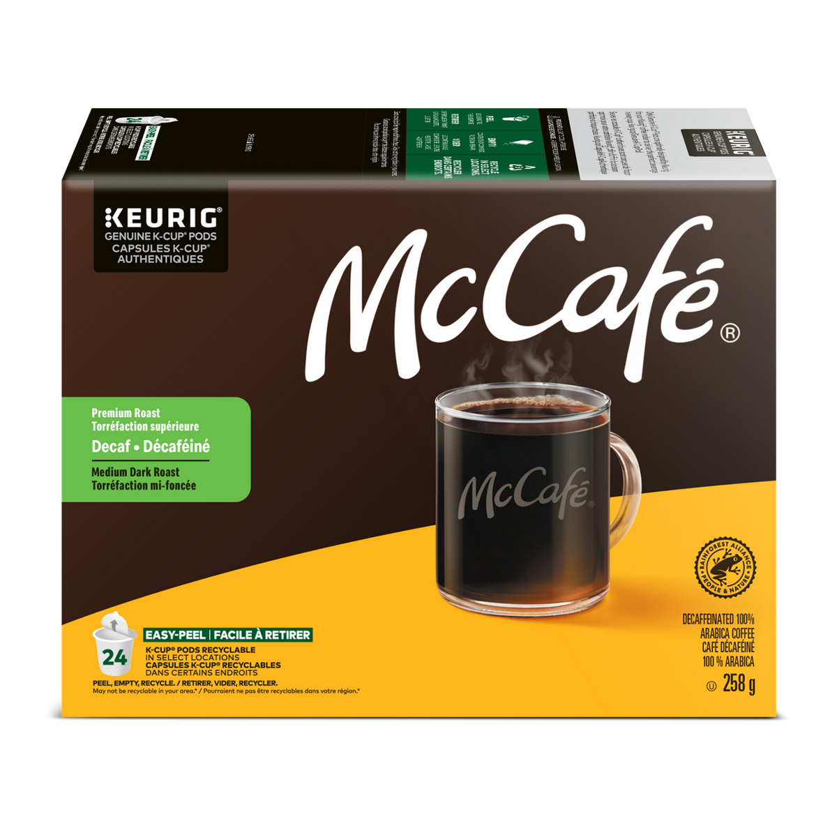McCafé Premium Medium Dark Roast Decaf Coffee L6
