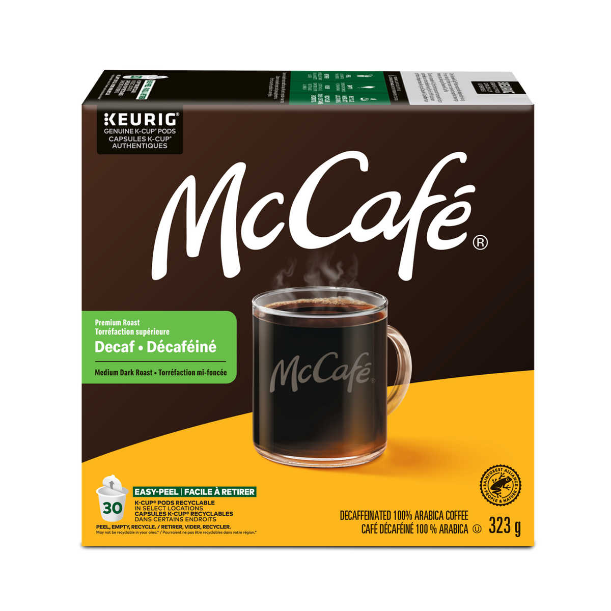 McCafé Premium Medium Dark Roast Decaf Coffee L6