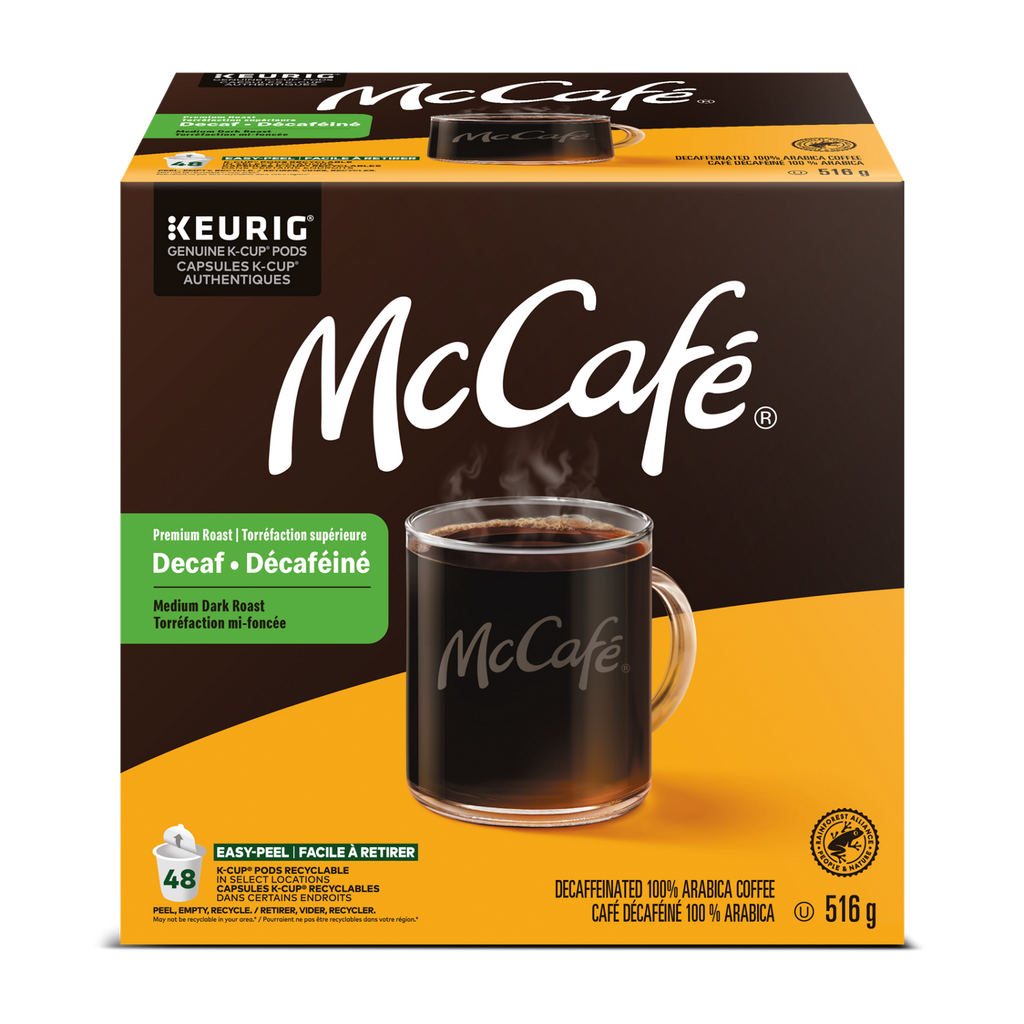 McCafé Premium Medium Dark Roast Decaf Coffee L6