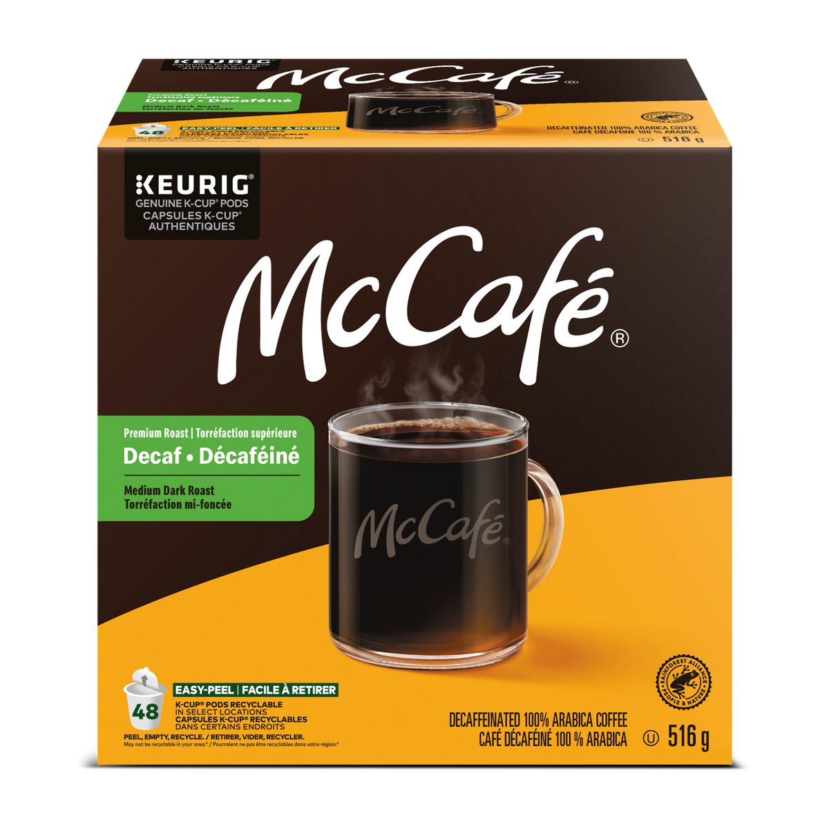 McCafé Premium Medium Dark Roast Decaf Coffee L6