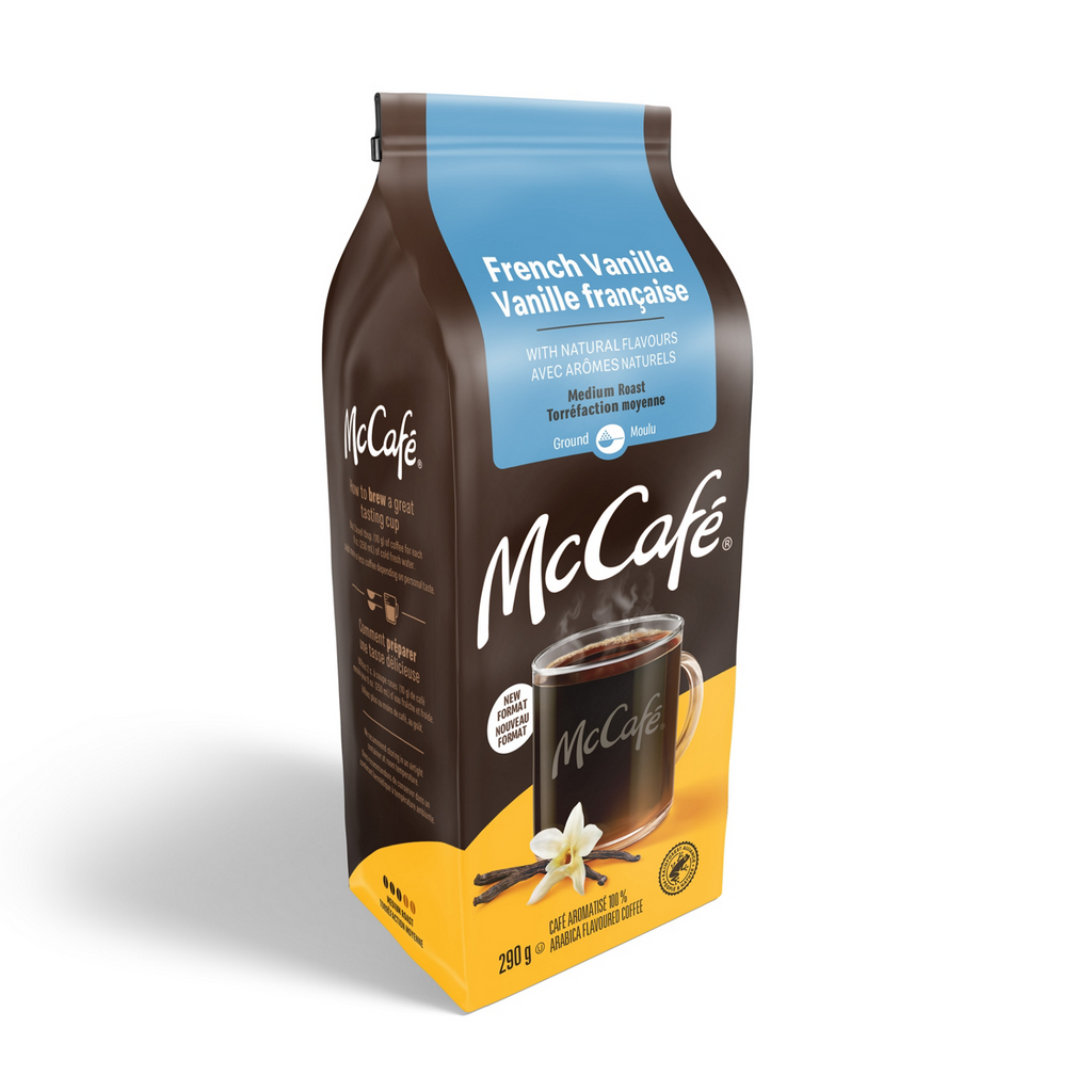 McCafé Premium French Vanilla Flavoured Medium Roast Ground Coffee H5