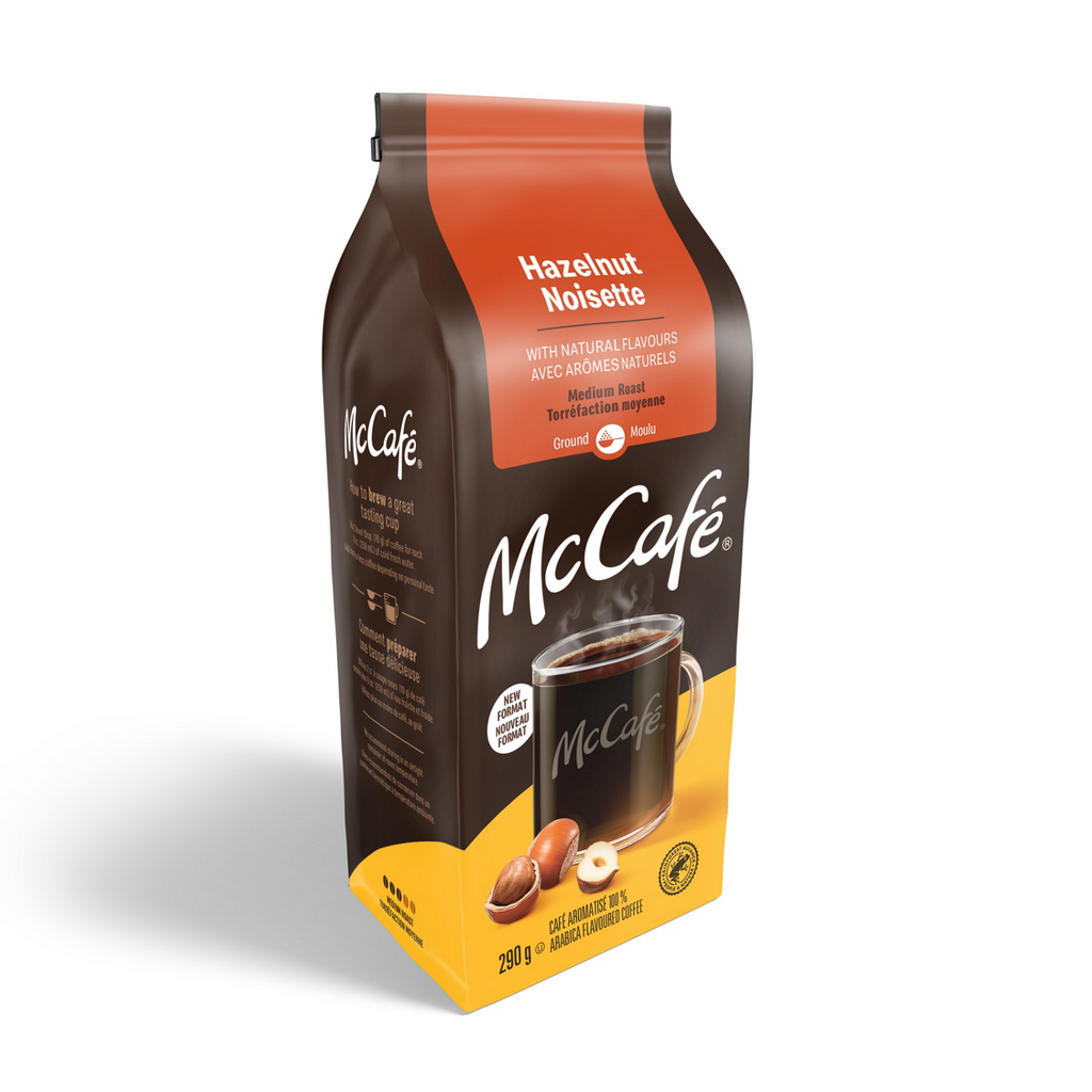 McCafé Premium Hazelnut Flavoured Medium Roast Ground Coffee L4