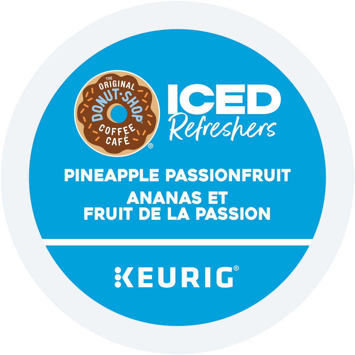 The Original Donut Shop® Pineapple Passionfruit Iced Refreshers C7