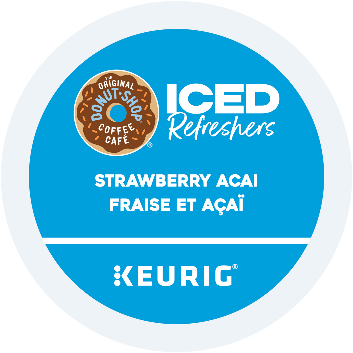 The Original Donut Shop® Strawberry Acai Iced Refreshers O9