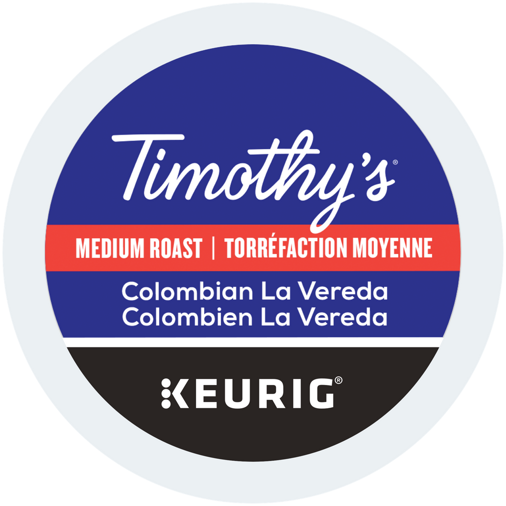 Timothy's Colombian La Vereda Medium Roast Coffee F1