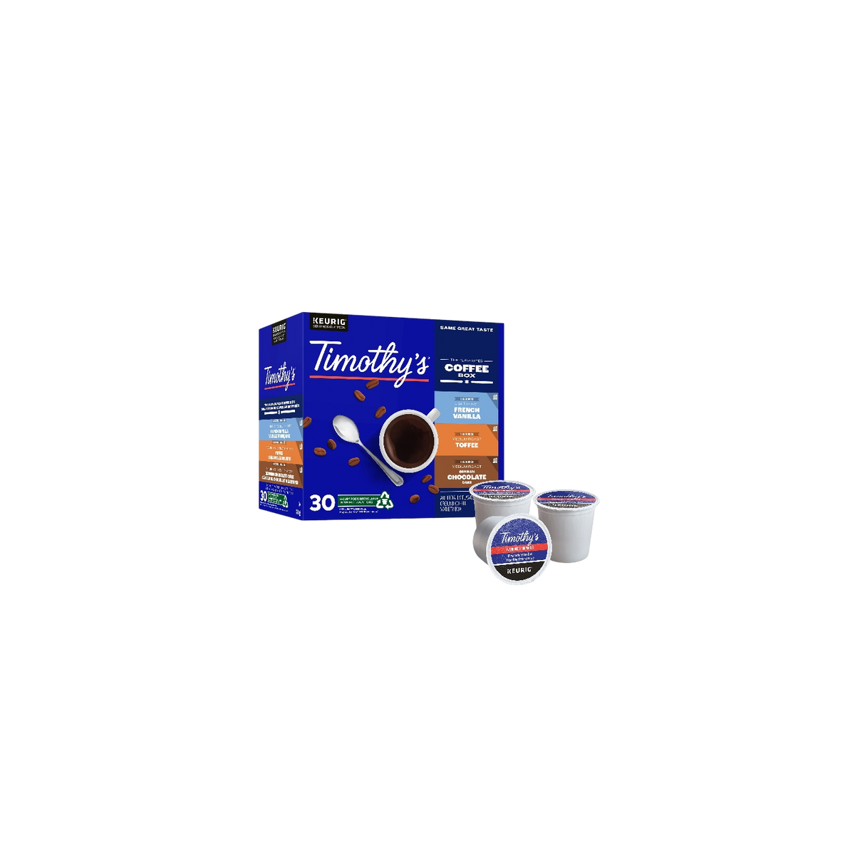 Timothy's Flavoured Variety Pack Coffee L2
