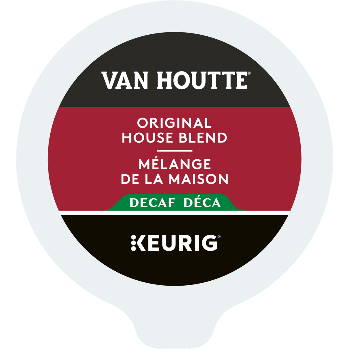 Van Houtte Original House Blend Decaf Medium Roast Coffee U3