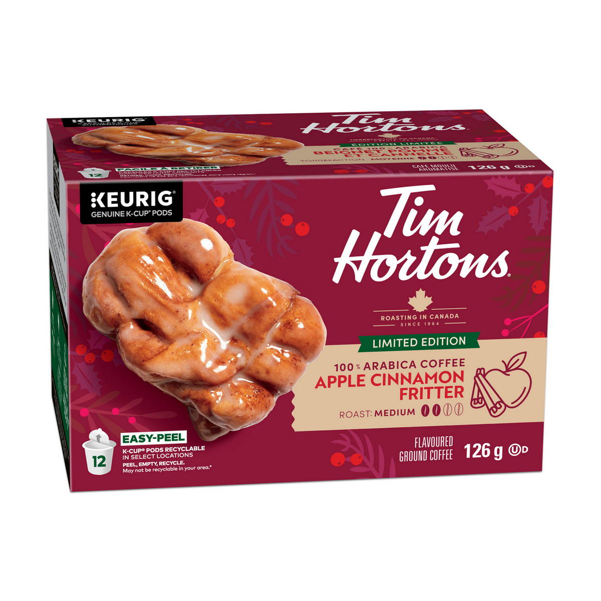 Tim Hortons Apple Cinnamon Fritter W3