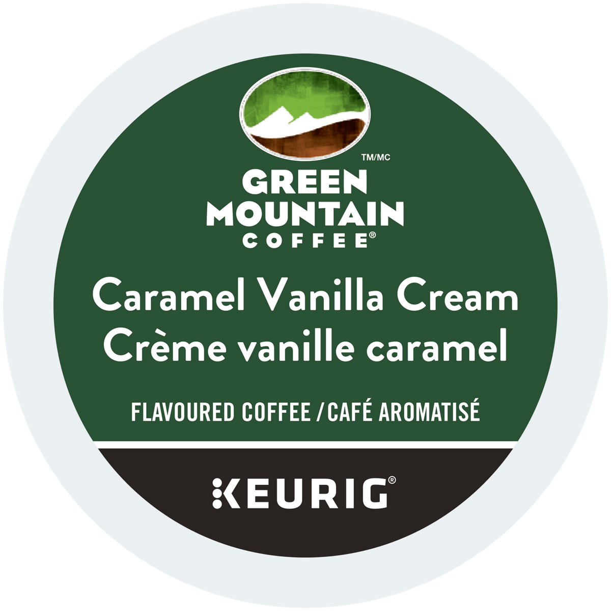 Green Mountain Coffee Caramel Vanilla Cream Light Roast Coffee V1