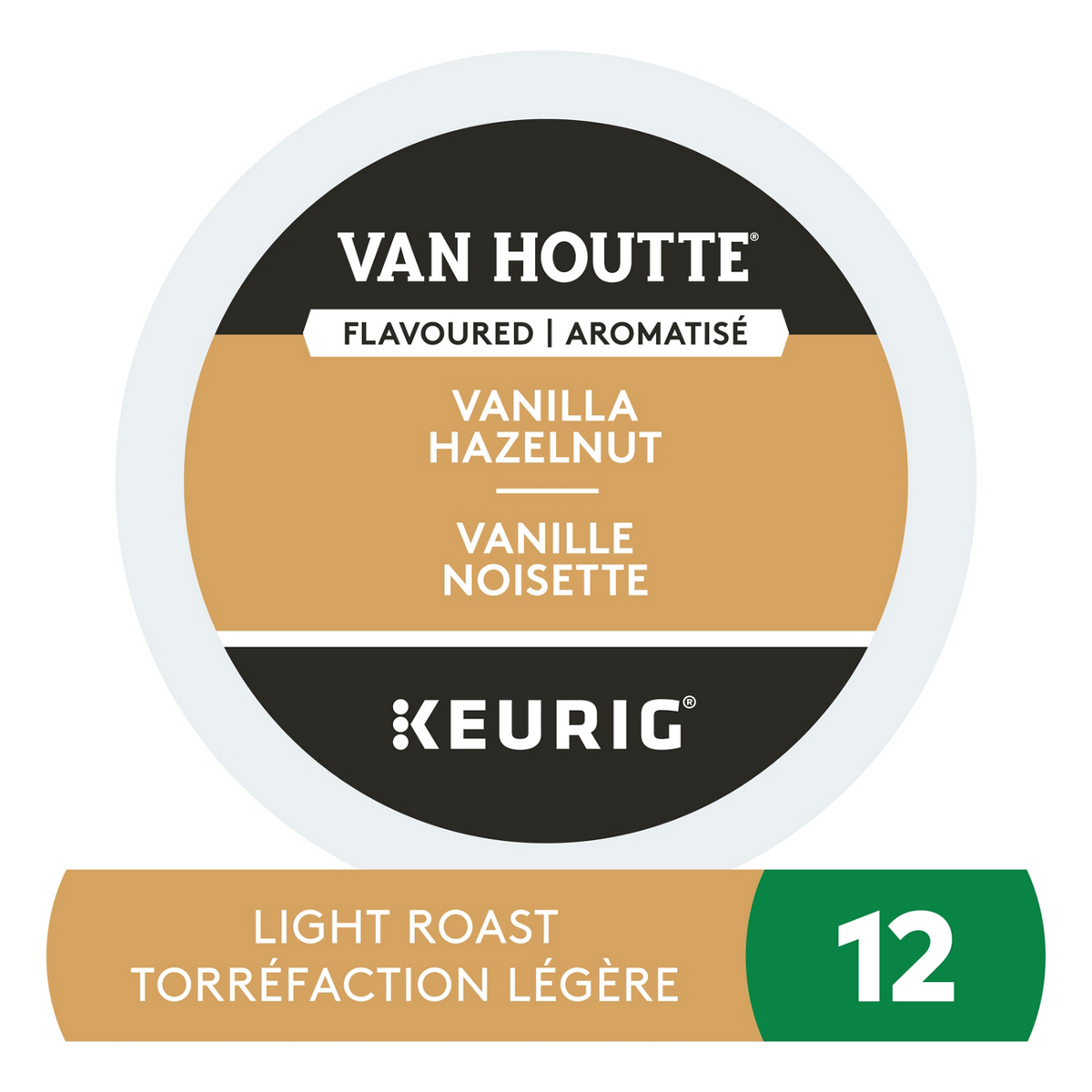 Van Houtte Vanilla Hazelnut Light Roast Coffee Q6