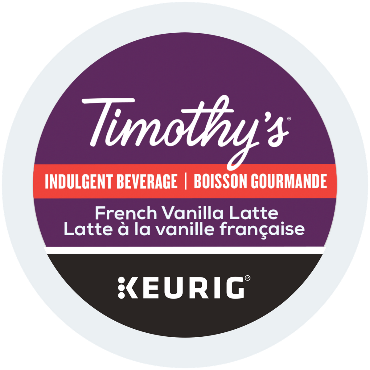 Timothy's French Vanilla Latte Coffee Y4