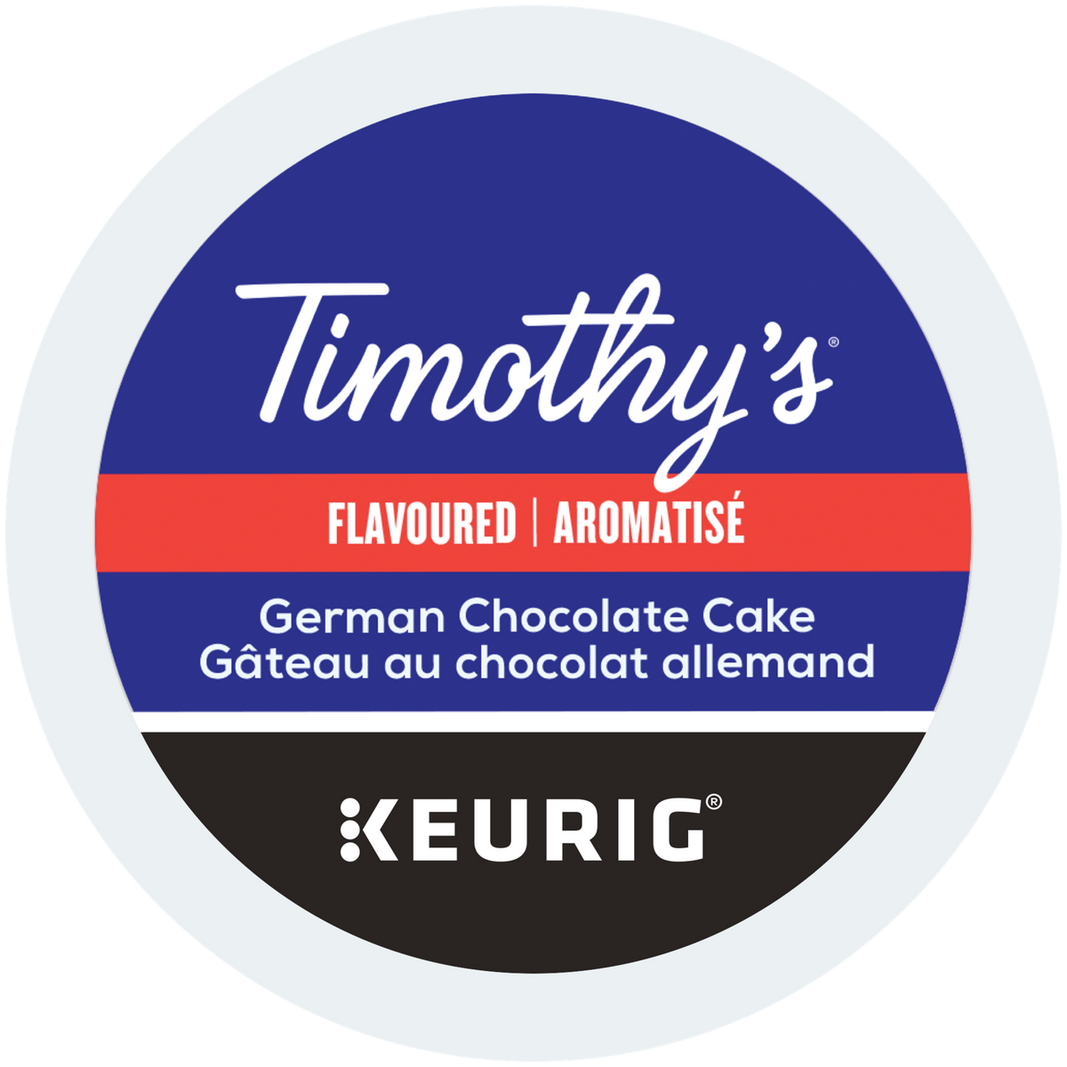 Timothy's German Chocolate Cake Medium Roast Coffee B4