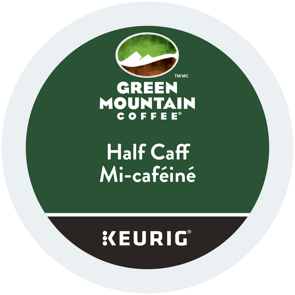 Green Mountain Coffee Half-Caff Medium Roast Coffee G3