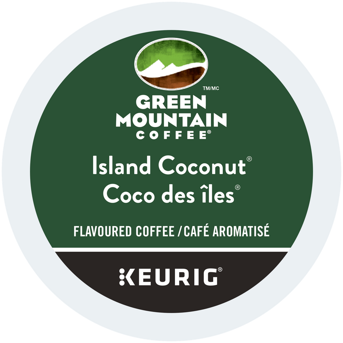 Green Mountain Coffee Island Coconut Light Roast C3