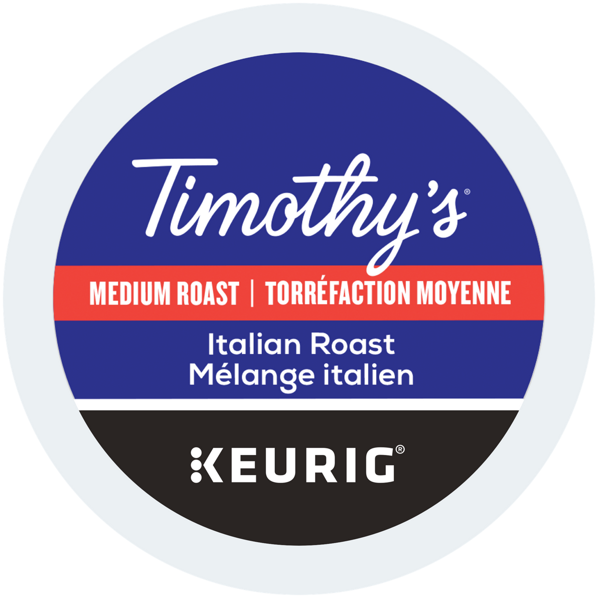 Timothy's Italian Blend Medium Roast Coffee K6