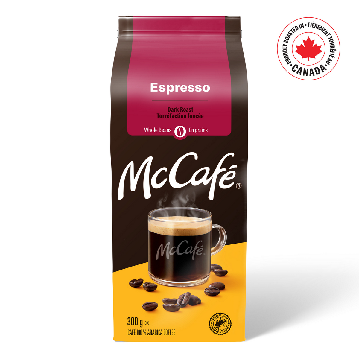 McCafé Espresso Dark Roast Whole Beans J9
