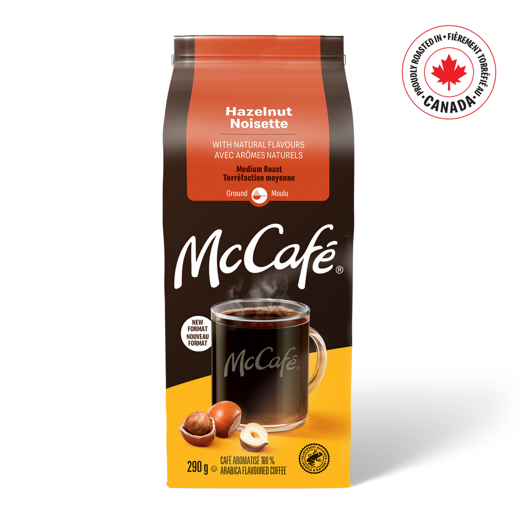 McCafé Premium Hazelnut Flavoured Medium Roast Ground Coffee L4