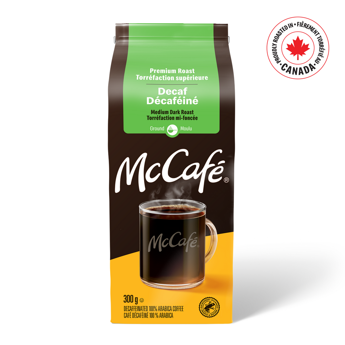 McCafé Premium Medium Dark Roast Decaf Ground Coffee T5
