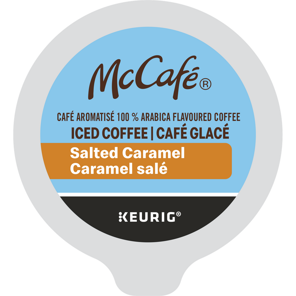 McCafé Salted Caramel Iced Coffee W4