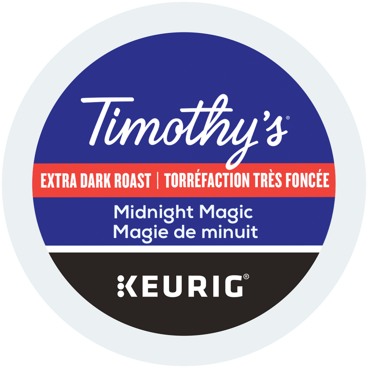 Timothy's Midnight Magic Extra Bold Dark Roast Coffee C4