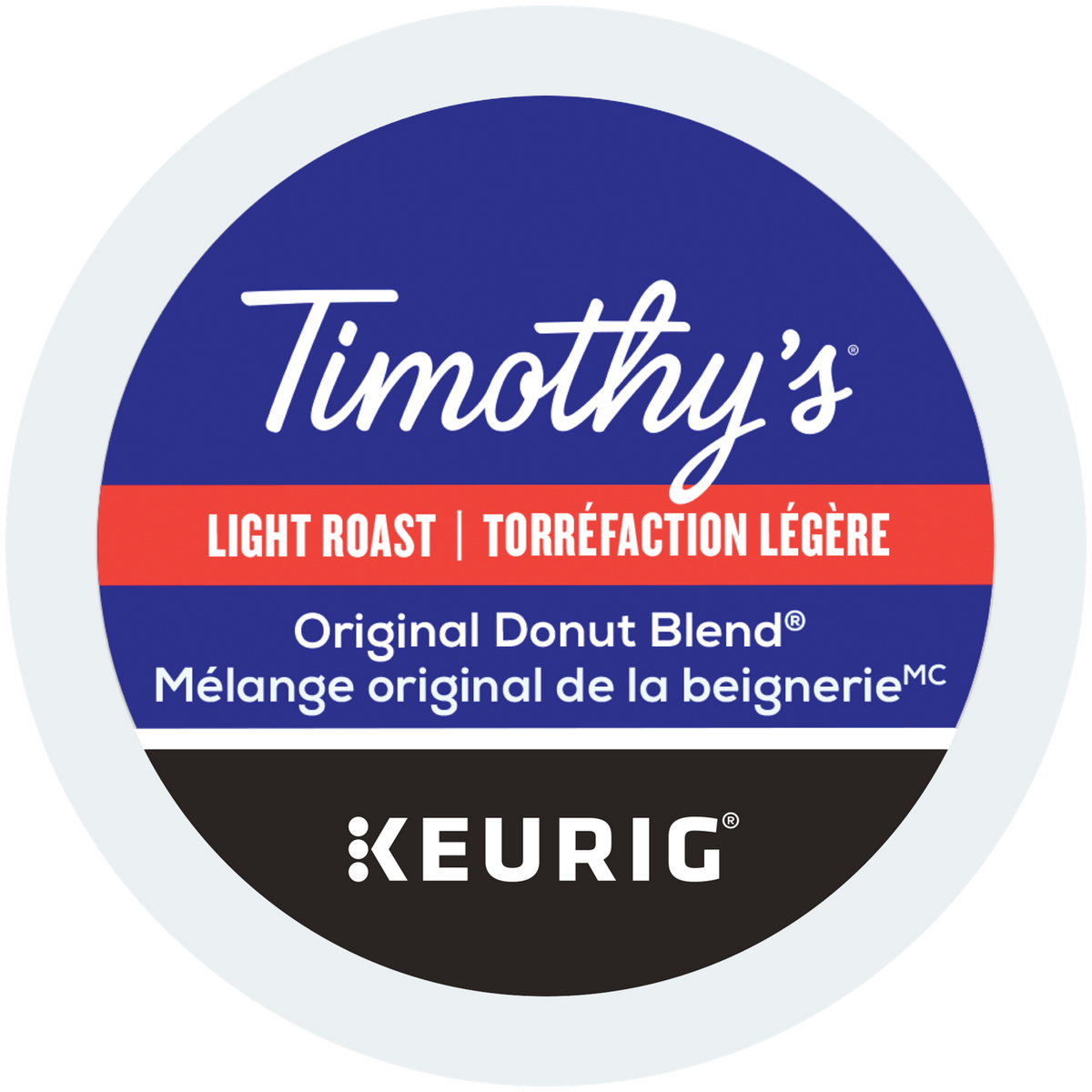 Timothy's Original Donut Blend Light Roast Coffee B3
