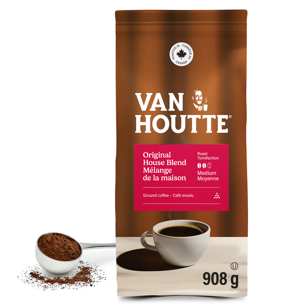 Van Houtte Original House Blend Medium Roast Ground Coffee J0
