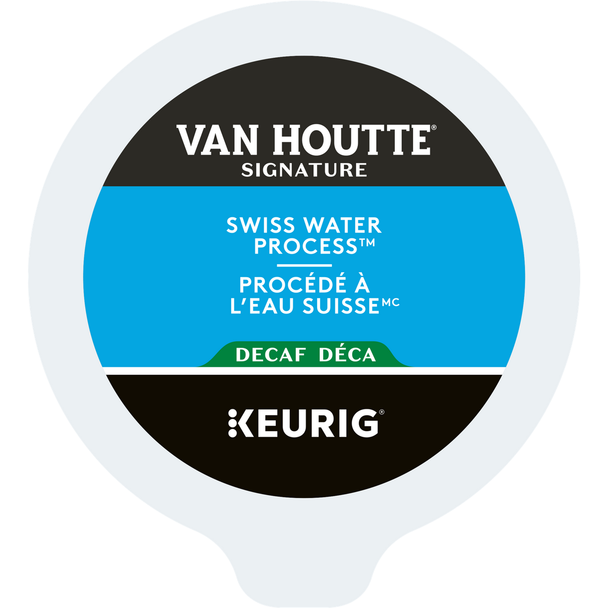 Van Houtte Swiss Water Process Fairtrade Organic Signature Decaf Light Roast Coffee Z4