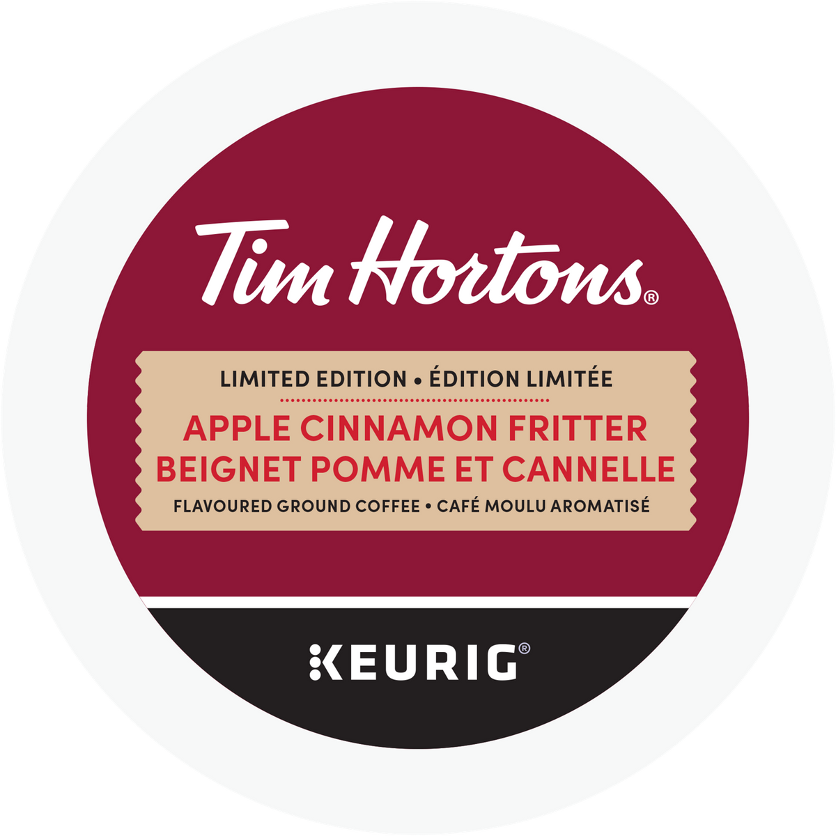 Tim Hortons Apple Cinnamon Fritter W3