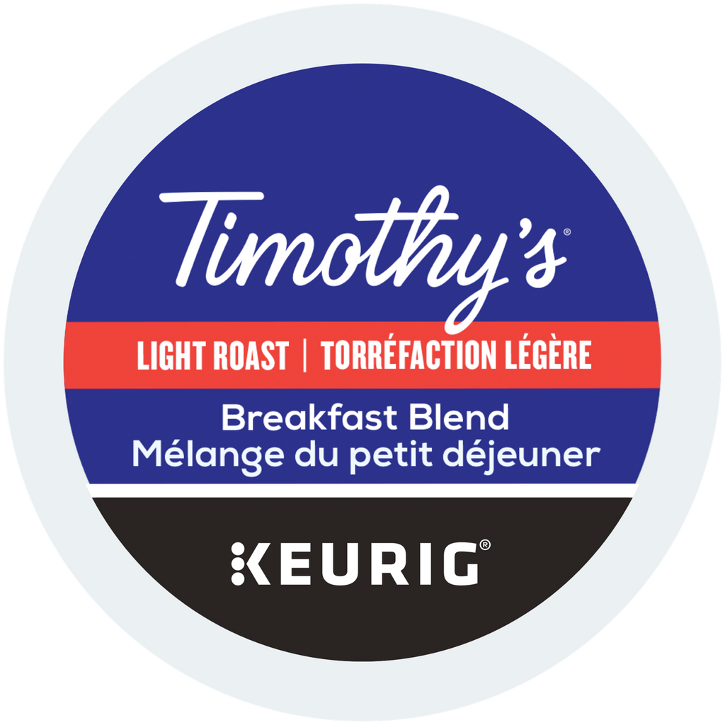 Timothy's Breakfast Blend Light Roast Coffee C3