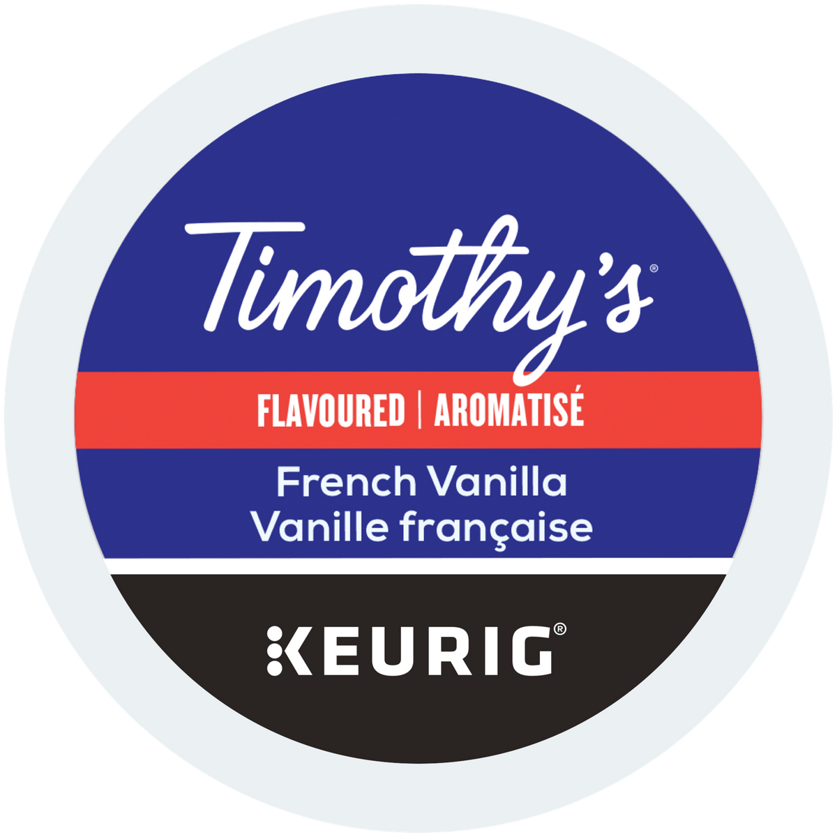 Timothy's French Vanilla Light Roast Coffee X2