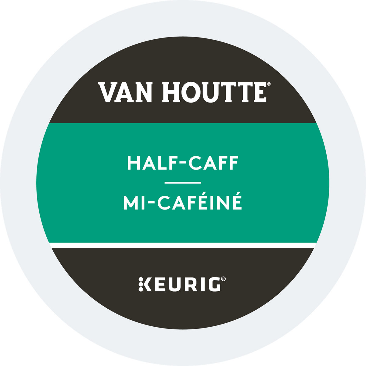 Van Houtte Half Caff Medium Roast Coffee W5