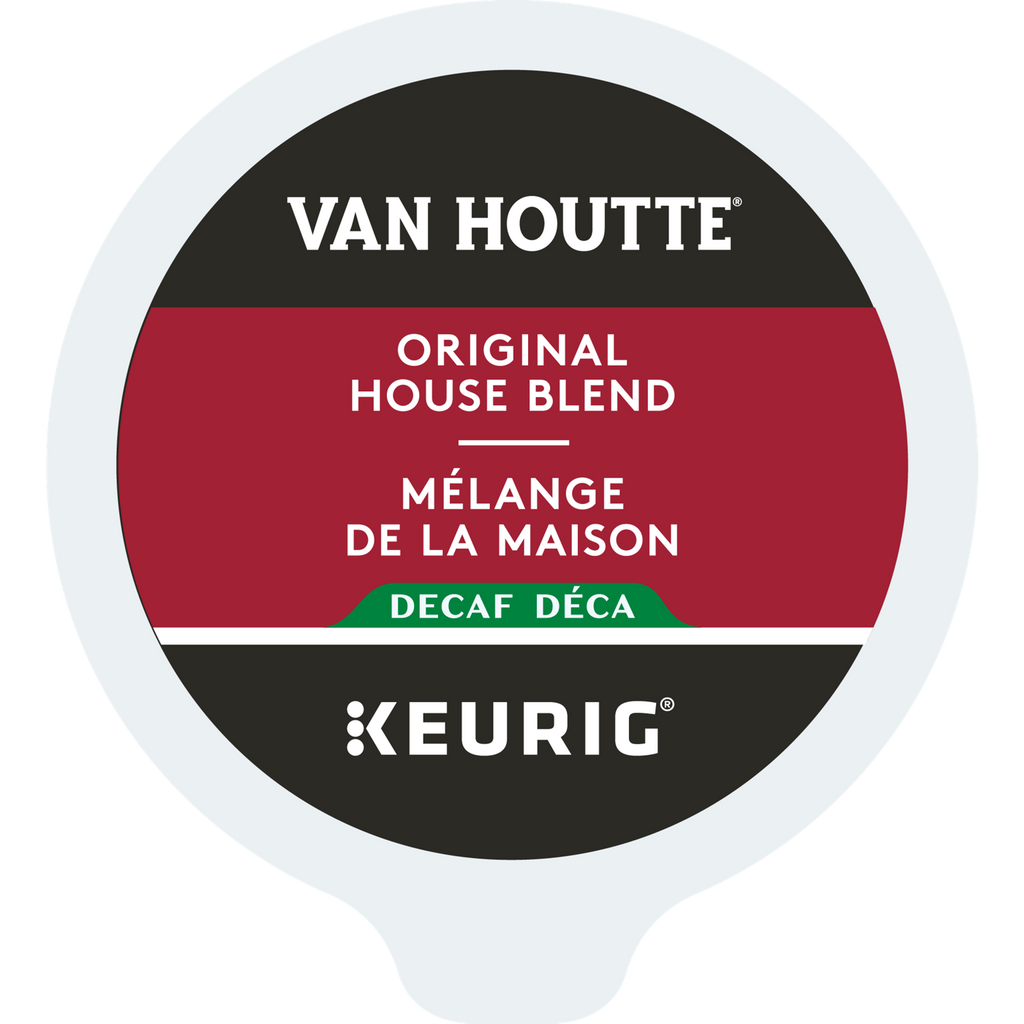 Van Houtte Original House Blend Decaf Medium Roast Coffee U3