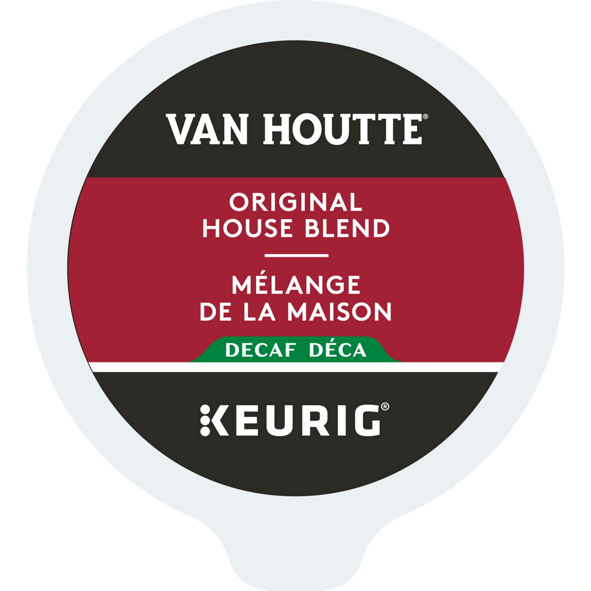 Van Houtte Original House Blend Decaf Medium Roast Coffee U3