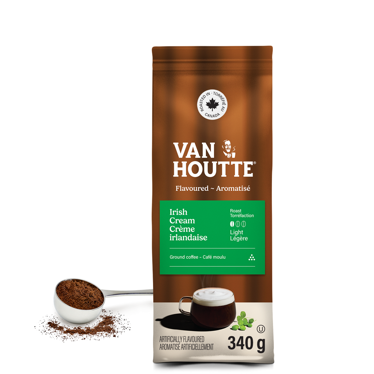 Van Houtte Irish Cream Light Roast Ground Coffee C9